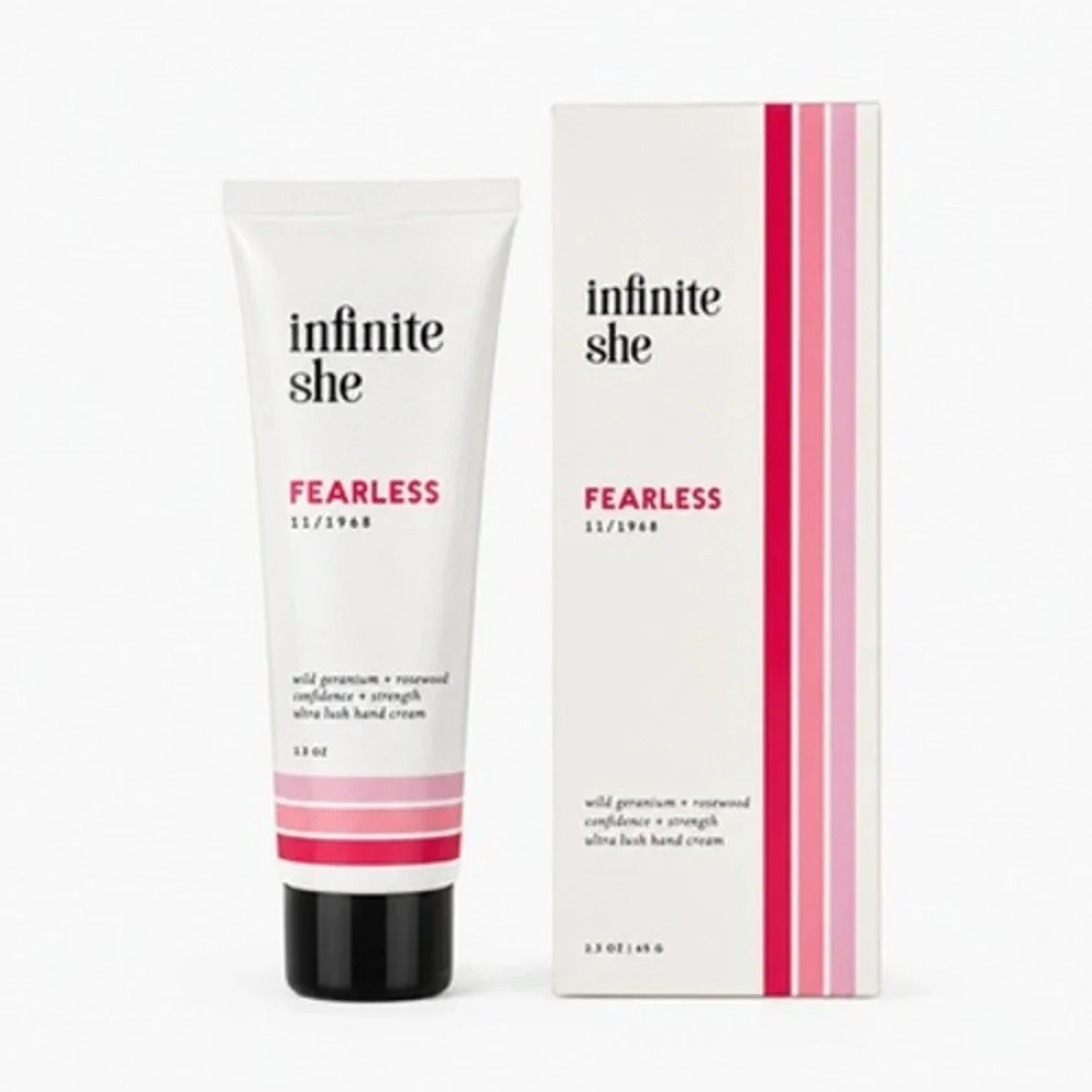 Infinite She Fearless Ultra Lush Hand Cream Wild Geranium + Rosewood 2.3 oz